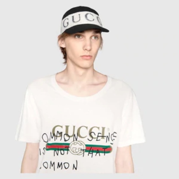 NWT Authentic Gucci Gabardine Rub Baseball Hat - Picture 6 of 13